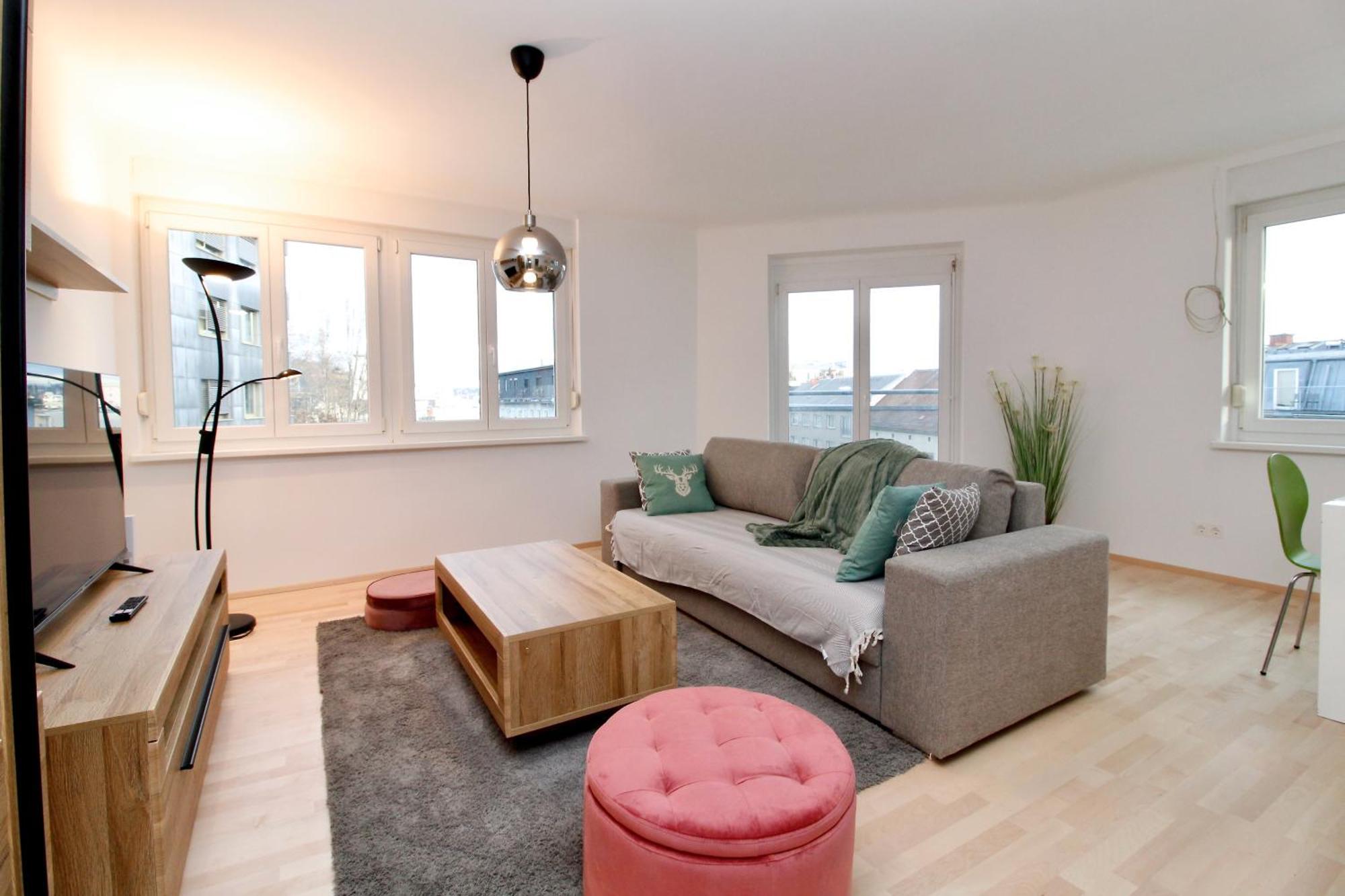 Graz Central Penthouse Style Apt Exterior foto