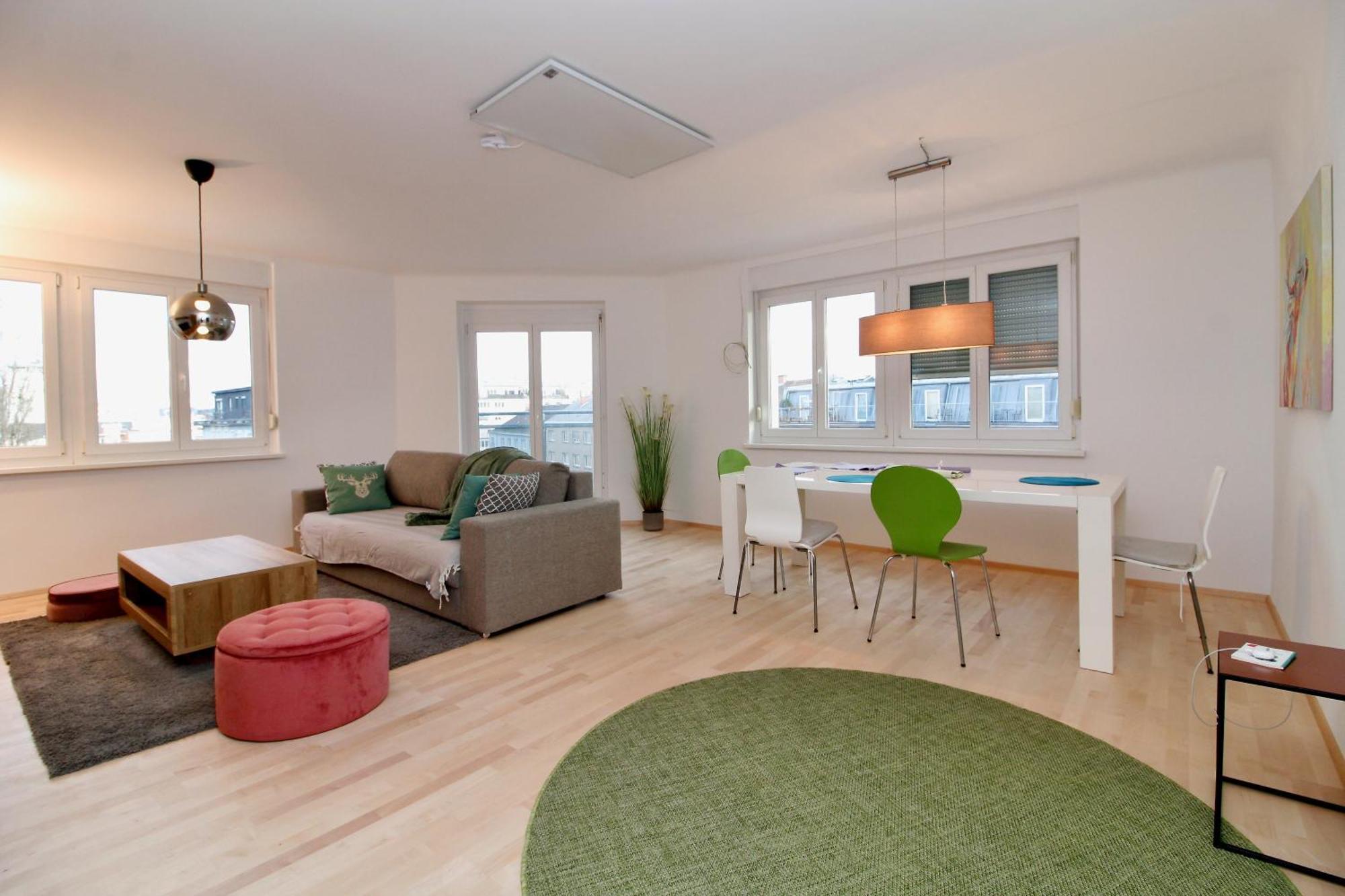 Graz Central Penthouse Style Apt Exterior foto